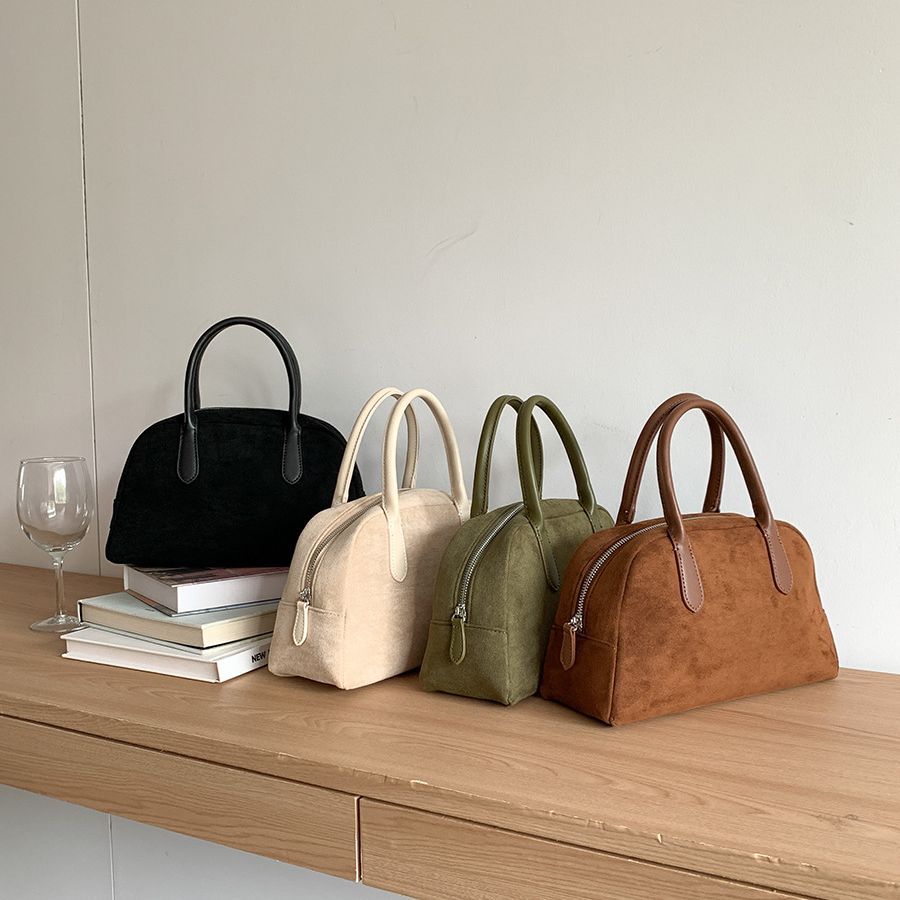 Large Capacity Suede Handbag For Women