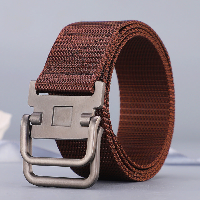 Outdoor Minimalist Trend Youth Casual Canvas Belt