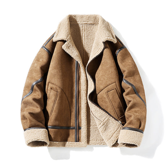 Loose Fashion Fleece Thickened Padded Jacket