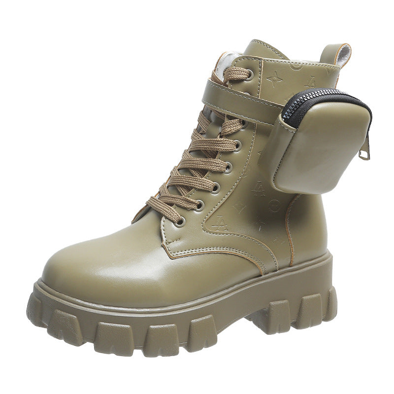 Martin Boots New Female Autumn Thick-soled British Style