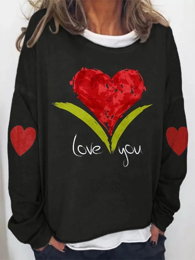 Loose Casual And Comfortable Round Neck Temperament Commute Style Sweater