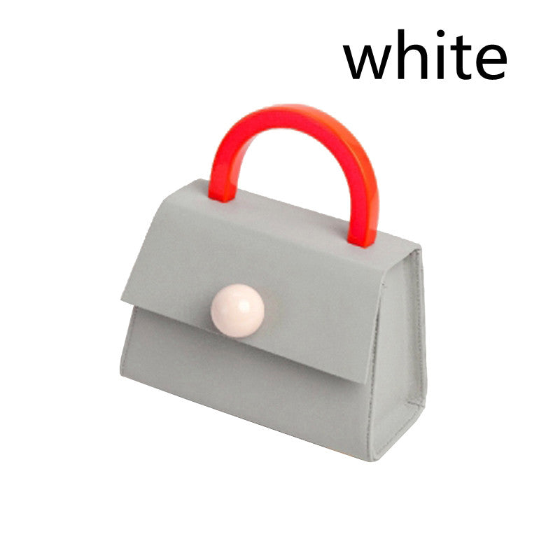 Match Color Hit Ball Håndtaske Skulder Messenger Akryl Alle-