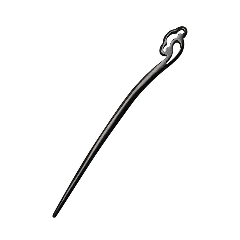 Women's Ancient Style Han Chinese Clothing Wooden Hairpin