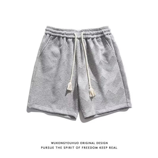 Sport Lige Geometrisk Jacquard Herre Shorts