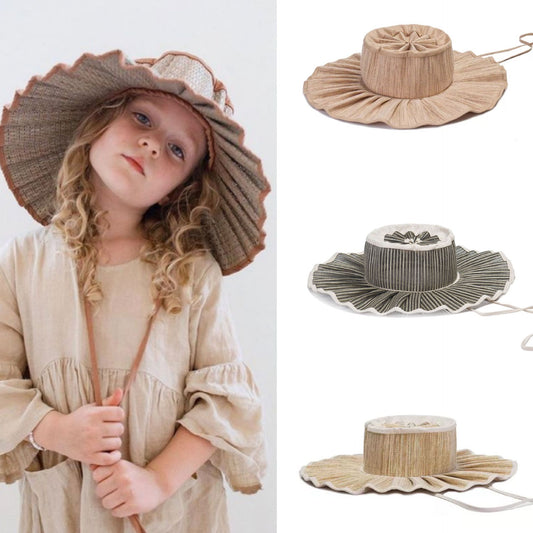 Foldable And Easy To Carry All-match Women's Straw Hat