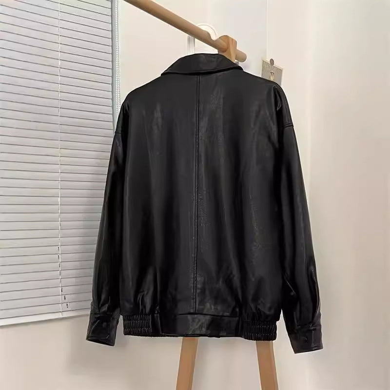 Men's Retro Coat Leather Jacket