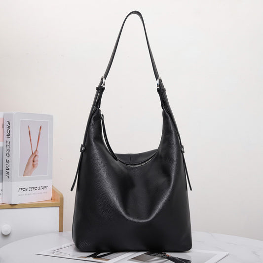 Womens Stylish Casual Crossbody Bag With A Genuine Leather Texture