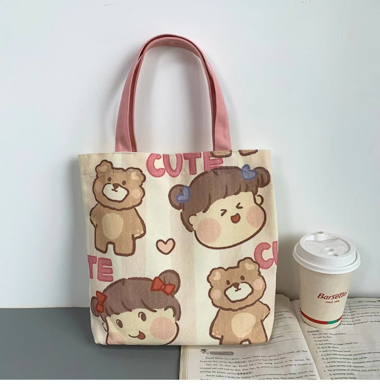 Cartoon Japanese Canvas Bag Tutorial Small Size