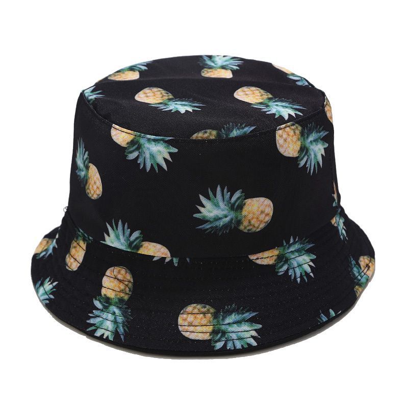 Fruit Pattern Bucket Hat Men And Women Outdoor Casual Sun Hat