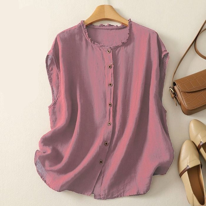 Womens Sleeveless Top Vest Cardigan Or Jacket