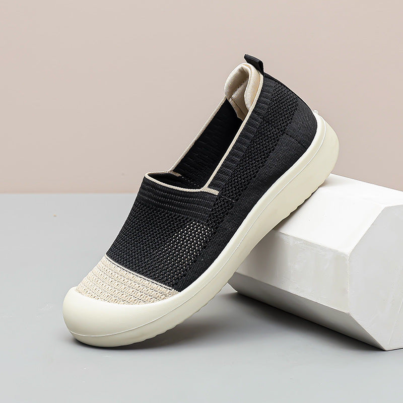 Female Soft Bottom Comfortable Slip-on Casual Shoes