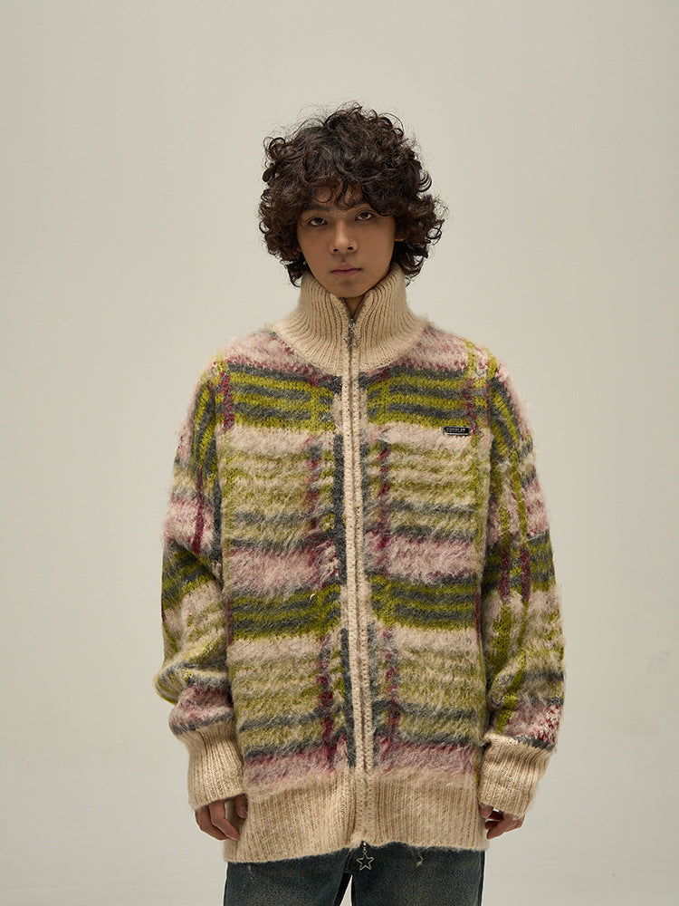 Men's American-style Vintage Knitted Sweater