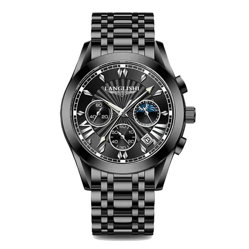 Men's Multifunctional Luminous Waterproof Quartz Watch