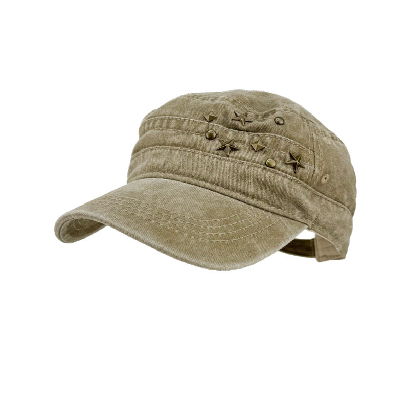 Retro Worn Looking Washed-out Cowboy Hat