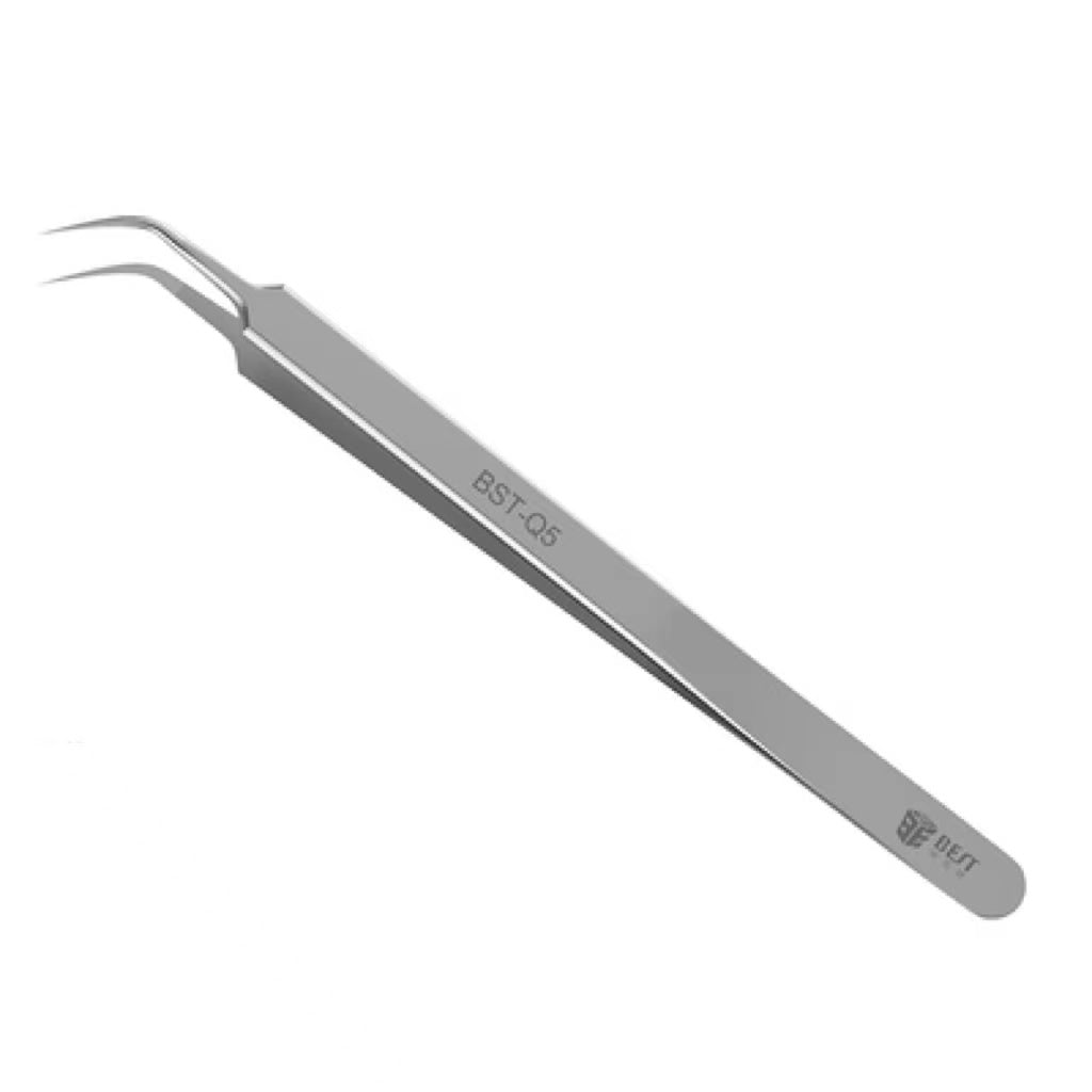 Flying Line Tweezers Stainless Steel 0.1mm Fine Tip Tweezers Lengthened And Hardened For Microscopy