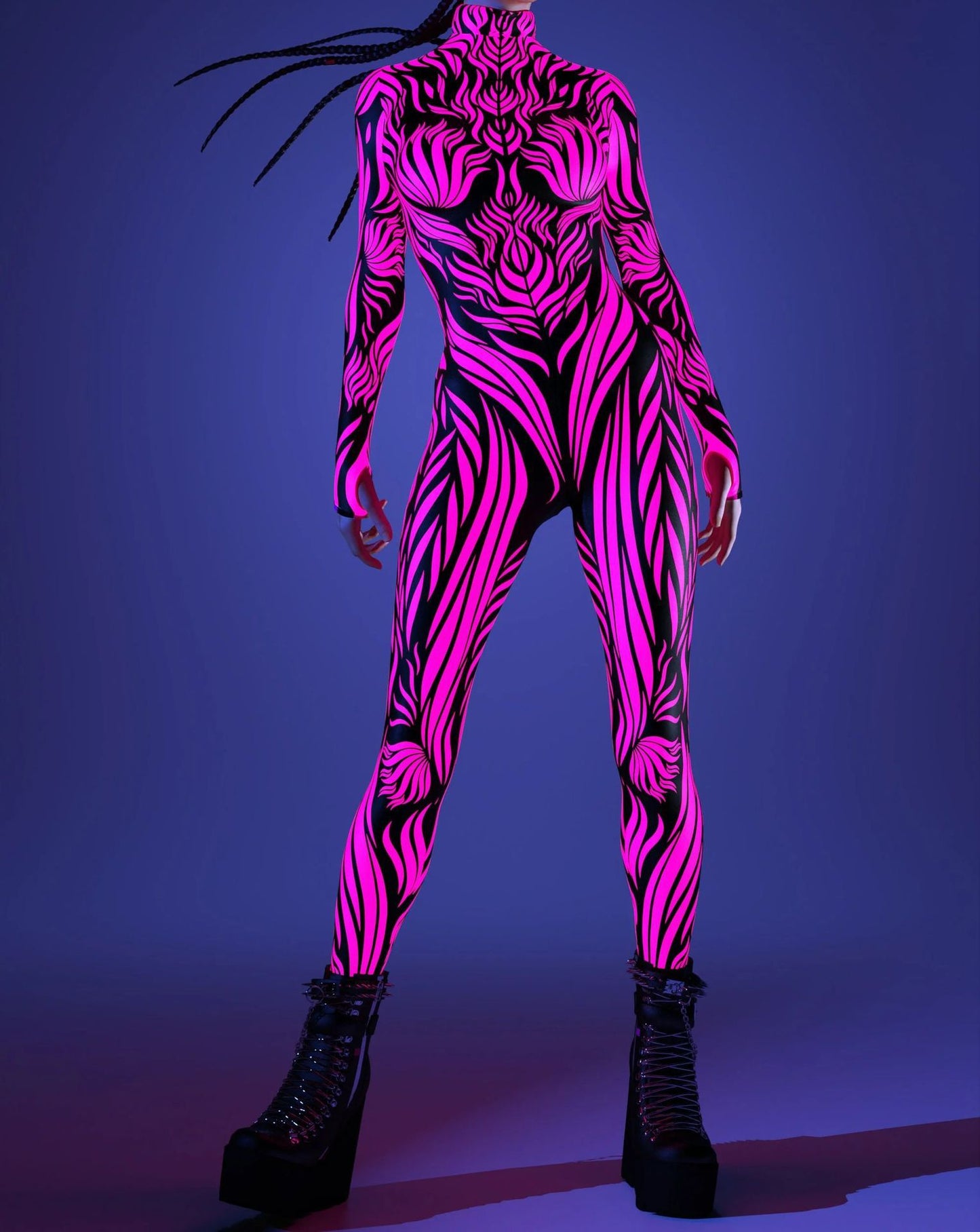 Tights Digital Printing One-piece Play Costume