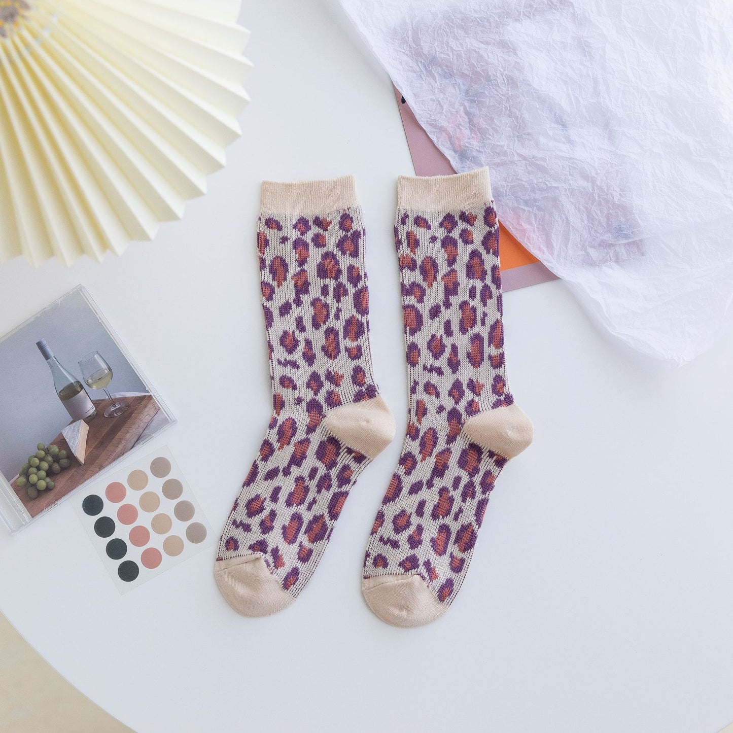 Children Of New Socks In Autumn And Winter