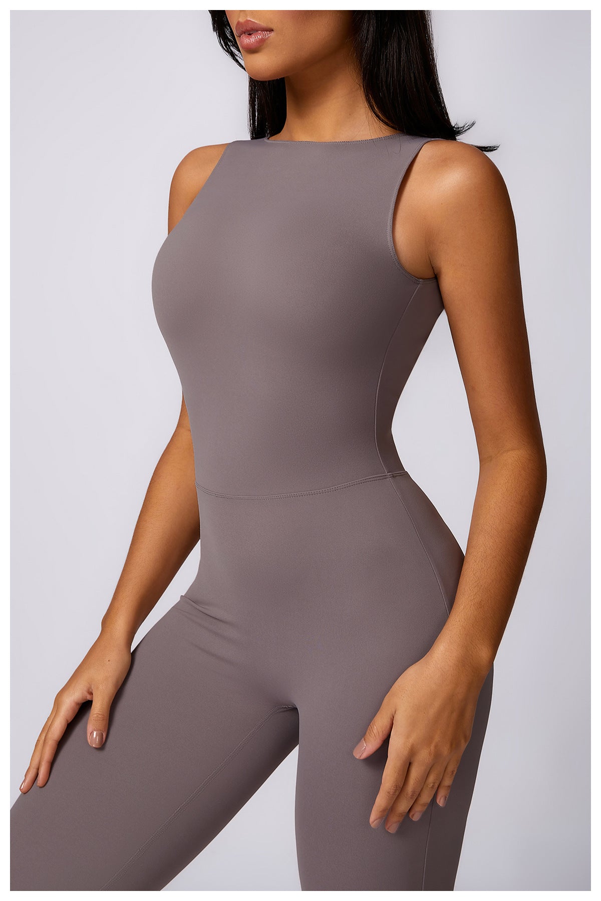Peach Hip Lifting Sport Yoga Bodysuit Women's Casual