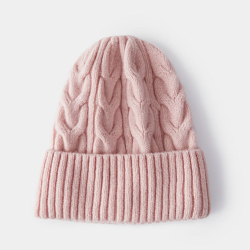 Warm Wool Knitted Hat
