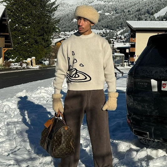 European And American Autumn And Winter Warm Pullover Knitted Sweater