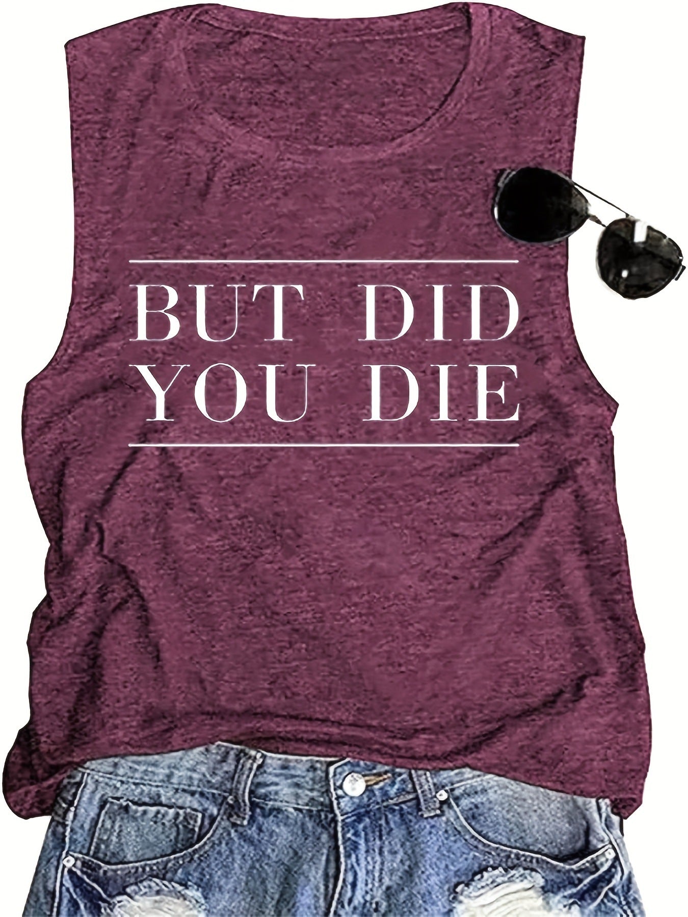 Fashion Letter Printing Popular Round Neck Vest
