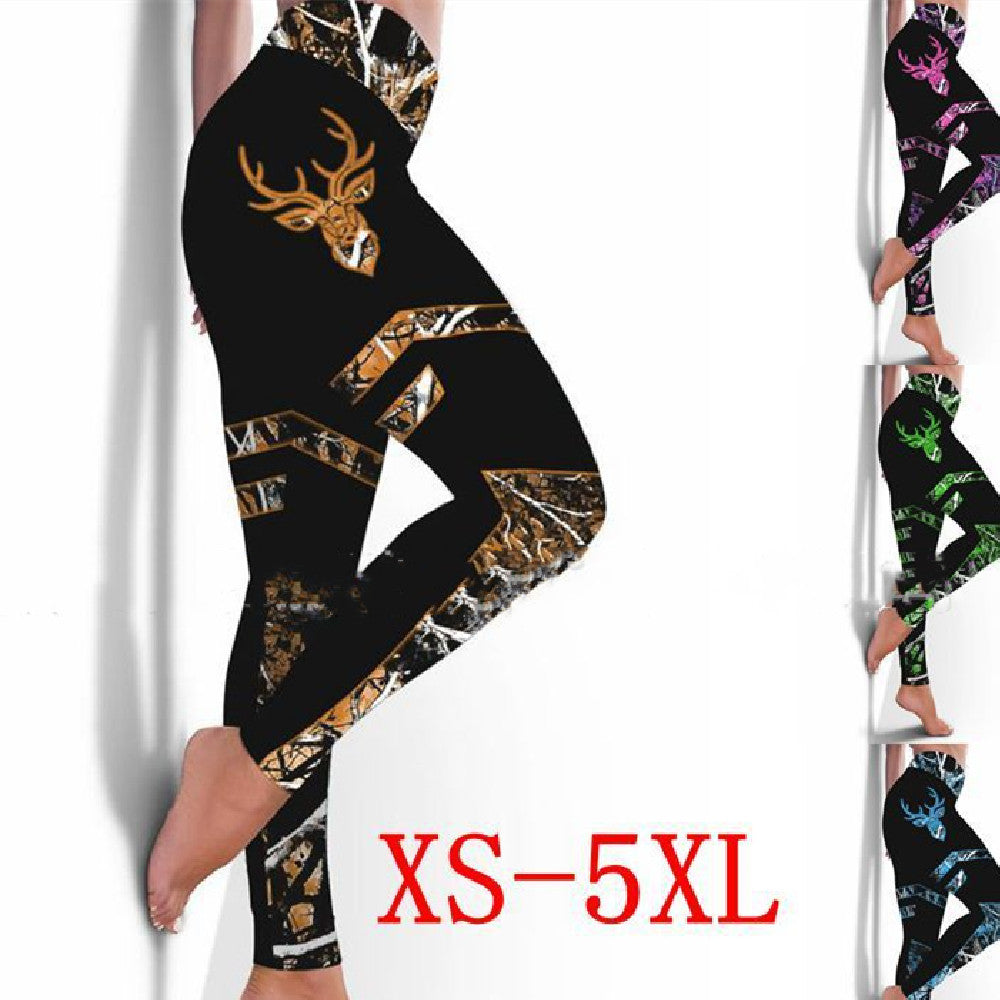 Women's Slim Type High Waist Small Feet Yoga Leggings