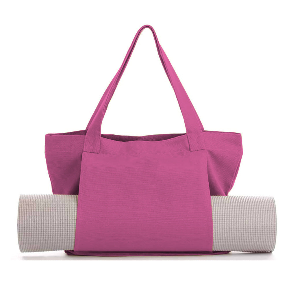 Womens Yoga Canvas Organizer Large Capacity  Can Be Carried On The Shoulder Or Held In Hand