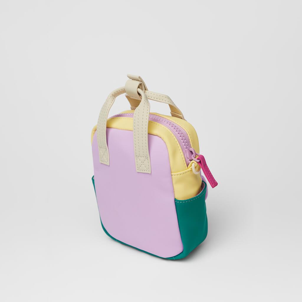 Colored Mosaic Donut Crossbody Bag