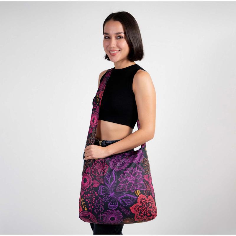 Ultra-lightweight Foldable Reusable Crossbody Bag