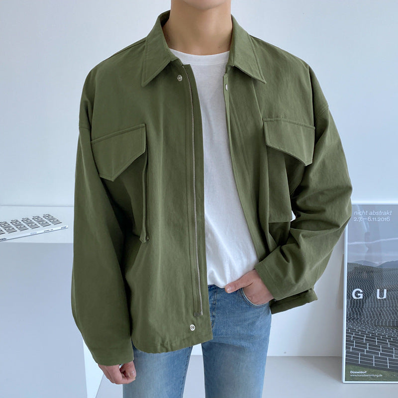 Men's Casual Loose Cotton Jacket