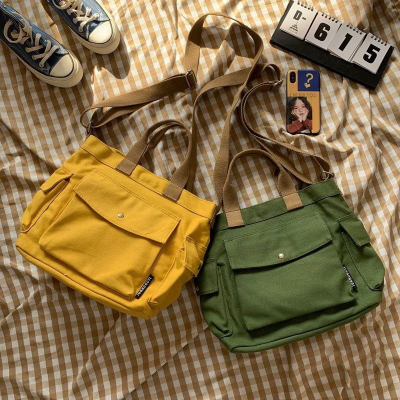 Harajuku Versatile Single Shoulder Crossbody Bag For Men And Women