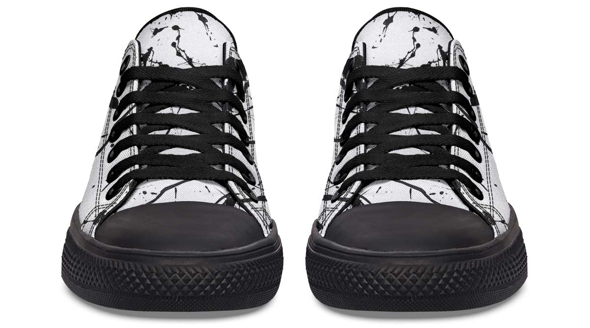 Fashion Print Couple Low-Top Canvas Shoes