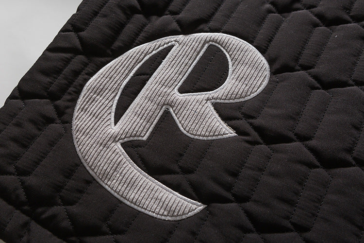 Men's Plastered Rhombus Jacket Padded Coat
