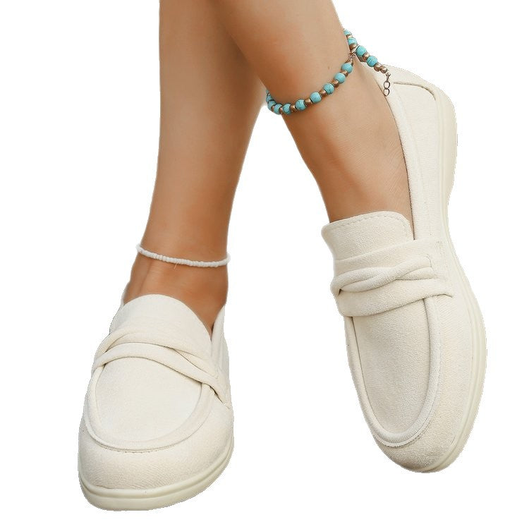 Spring Leisure Women's Flat Shoes Pumps Plus Size