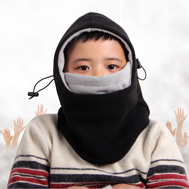 Winter Outdoor Upgrade Double-sided Fleece Thickened Hat