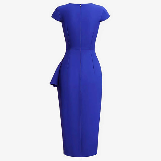 Elegant Feminin Kjole Med En Smart Sofistikeret Vibe
