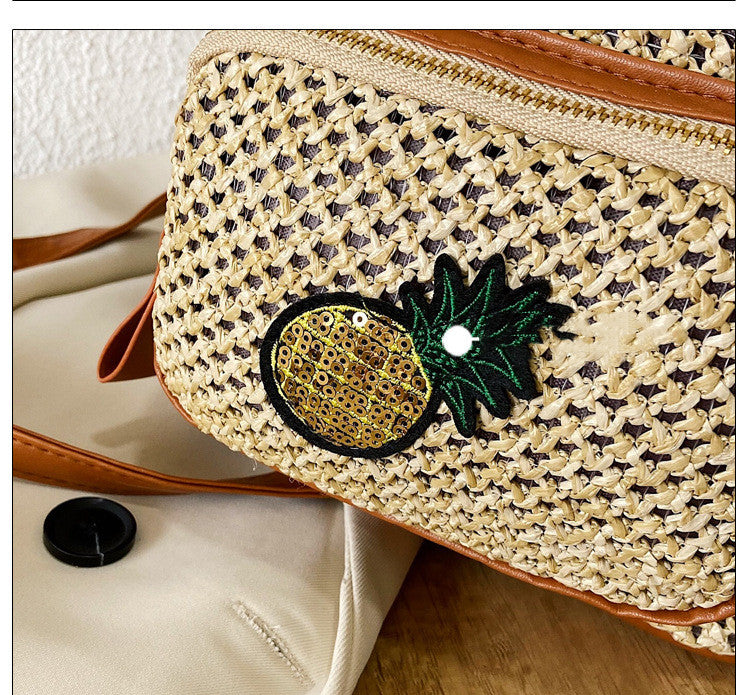 Variety Of Back Law Female Law System Simple Straw Bag