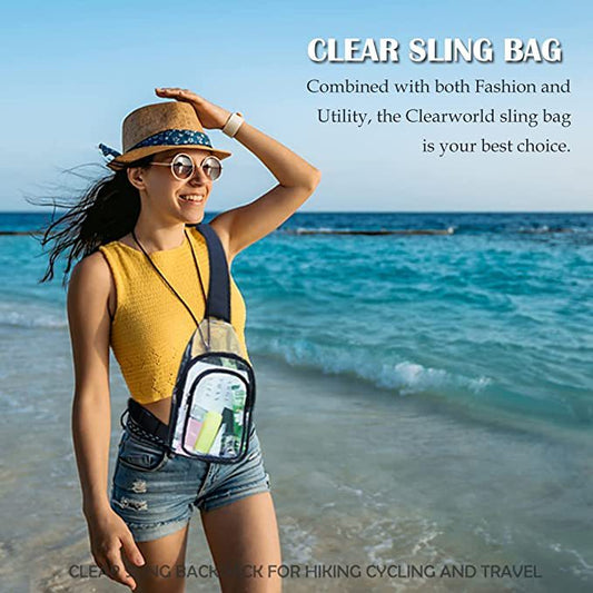 Fashion Personality PVC Transparent Single-shoulder Bag