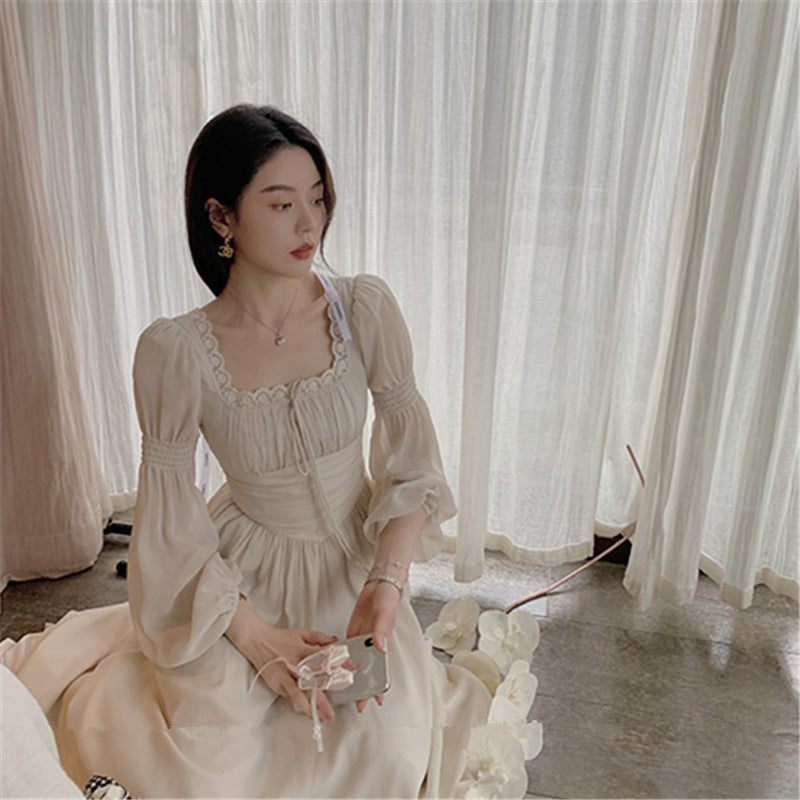 Sophisticated French-style Dress For Women