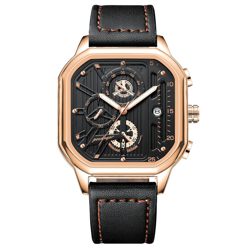 Multifunctional Men's Watch Belt Style Quartz