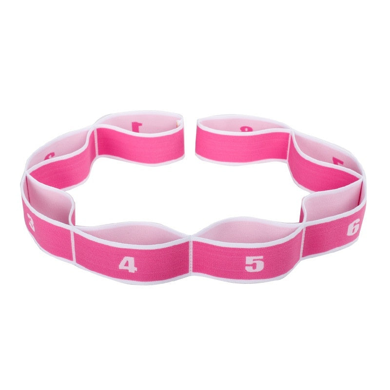 Children's Adult Digital Eight-grid Latin Dance Yoga Stretch Belt