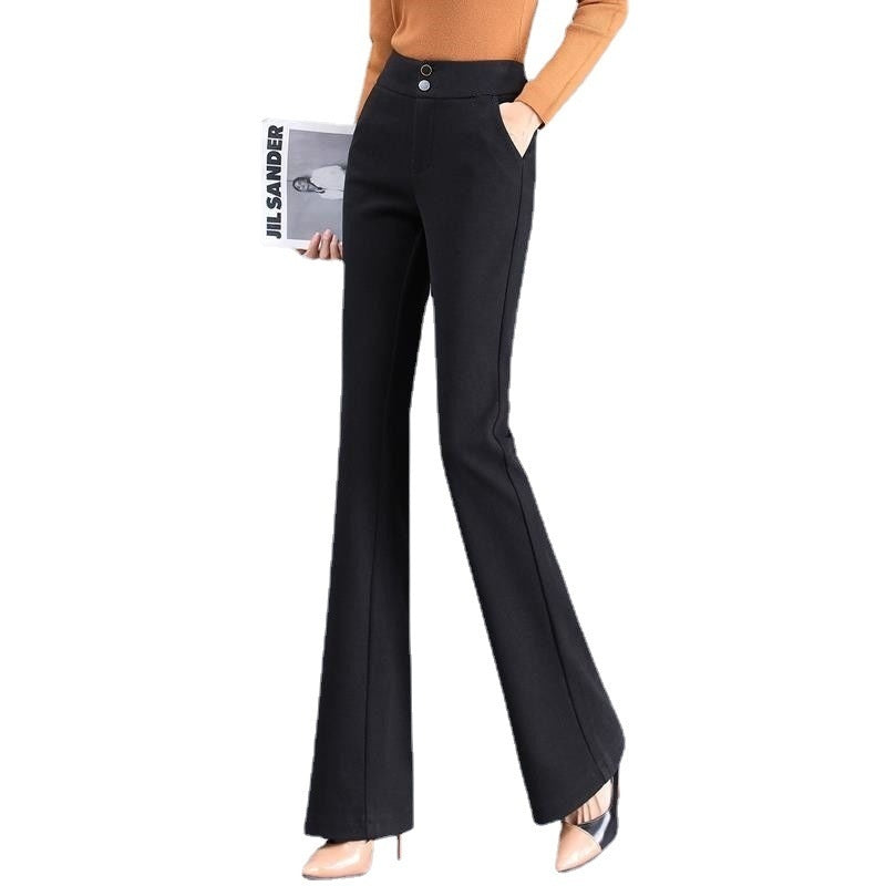 Weila Woolen Pants Women's Autumn And Winter Suit Pants