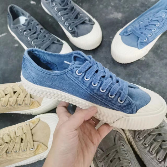 Women's Shoes For Four Seasons Korean-style Comfortable Rubber Sole