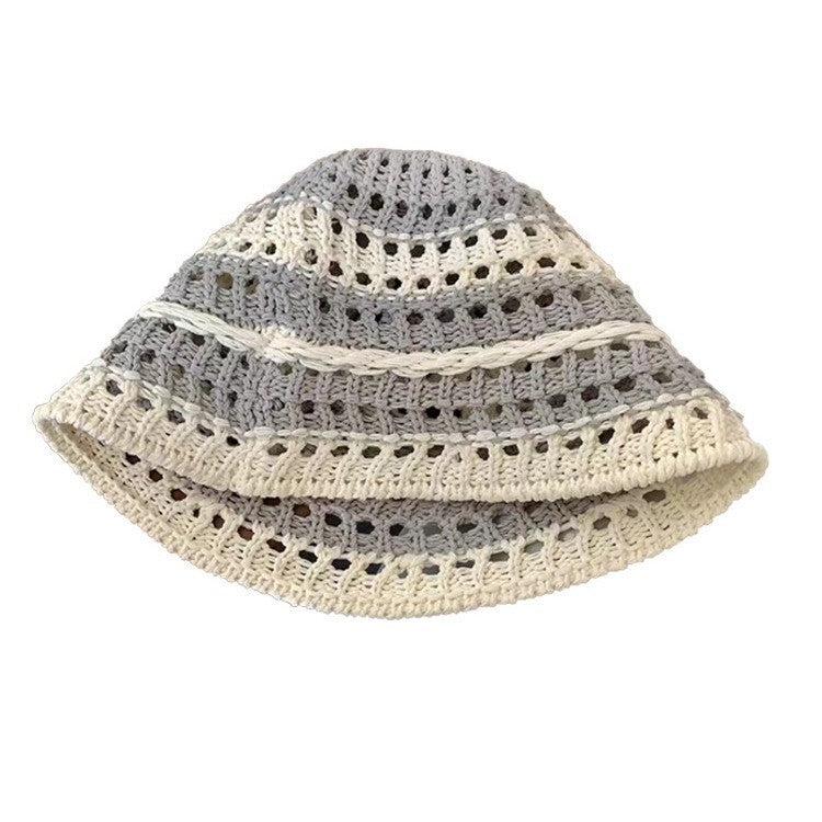 Handmade Woven Head-wrapping Hat Hollow Retro Artistic