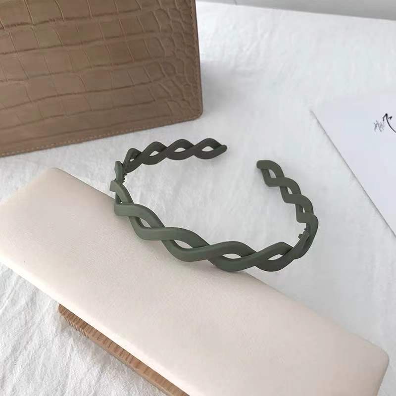 New Minimalistic Headdress Candy Color Plastic Headband