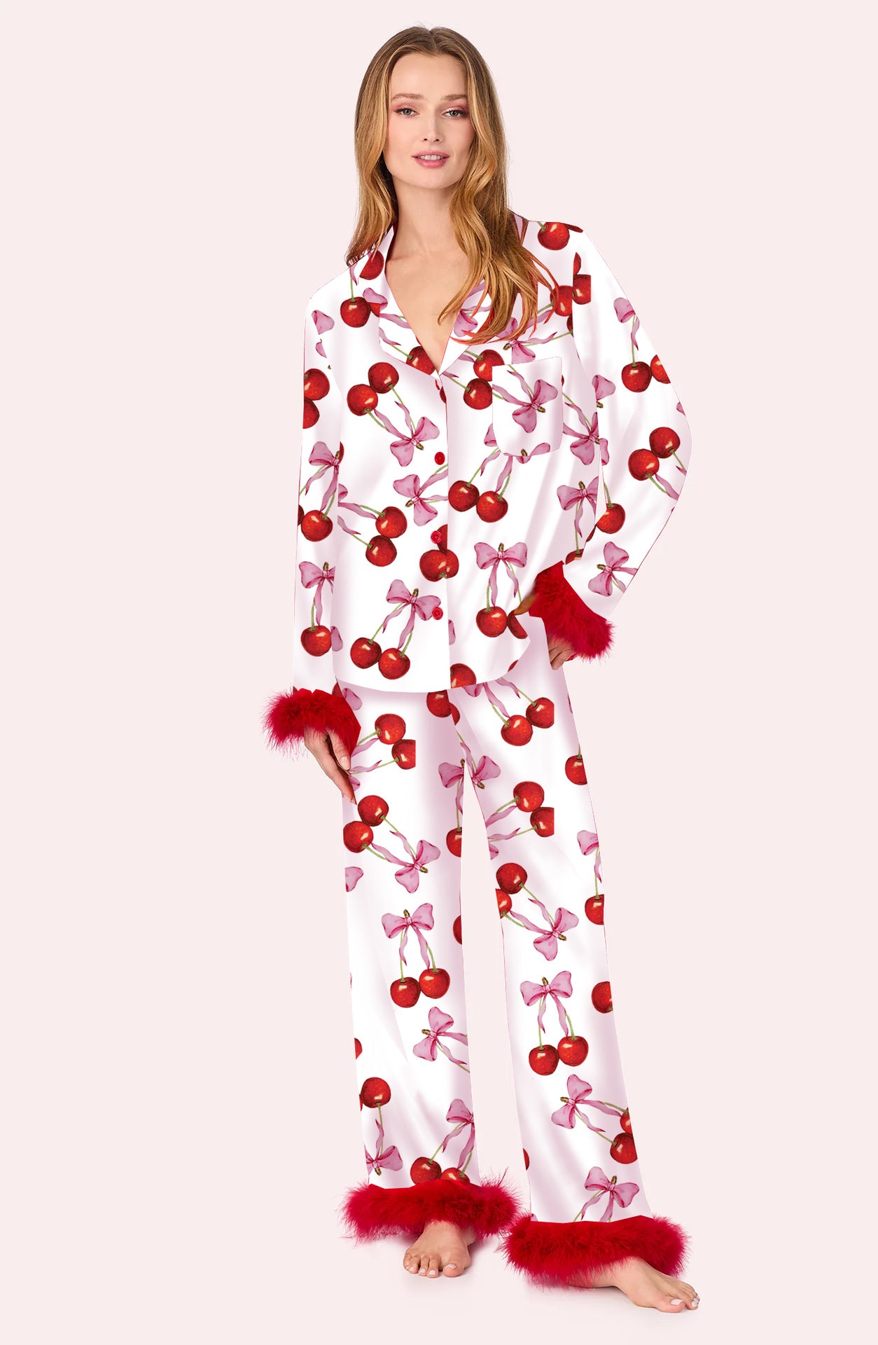 Womens Loose-fitting Casual Top And Pants Set