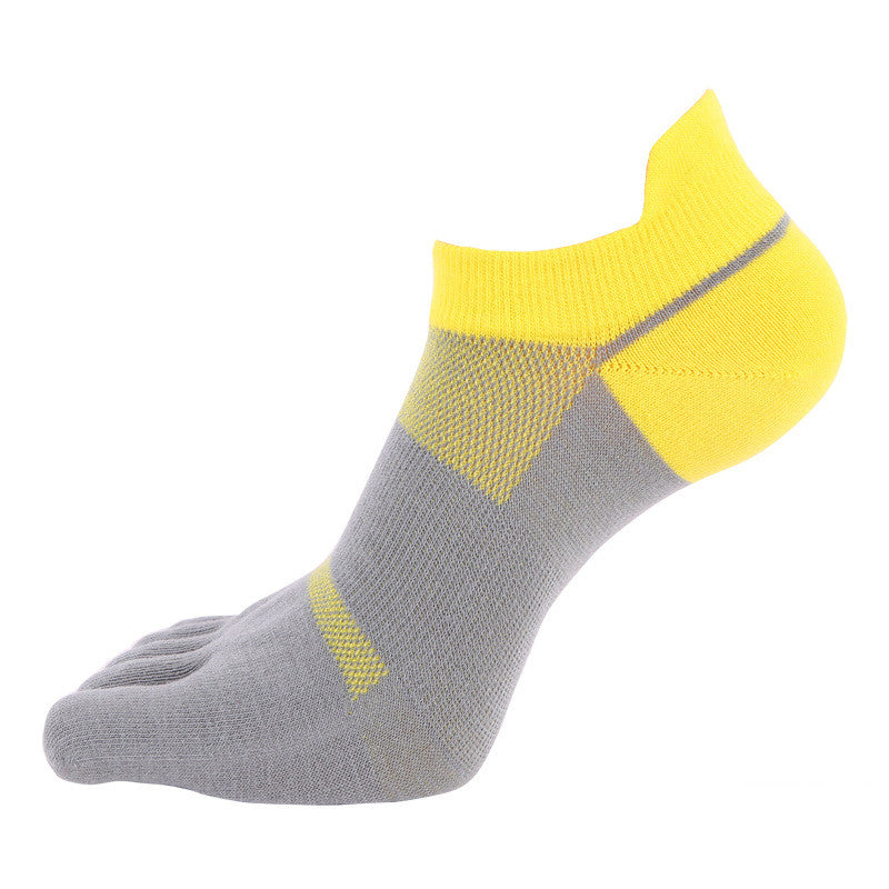 Coolmax Material Mountaineering Sports Socks Breathable Running Five-finger Socks