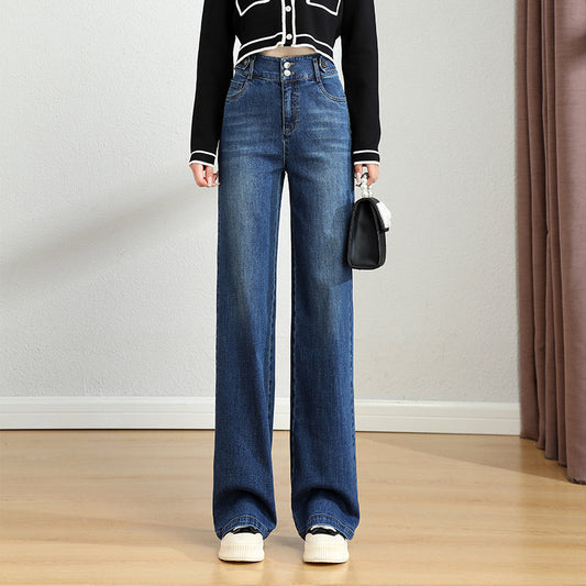 Lige Jeans Stretch Slankende Dame