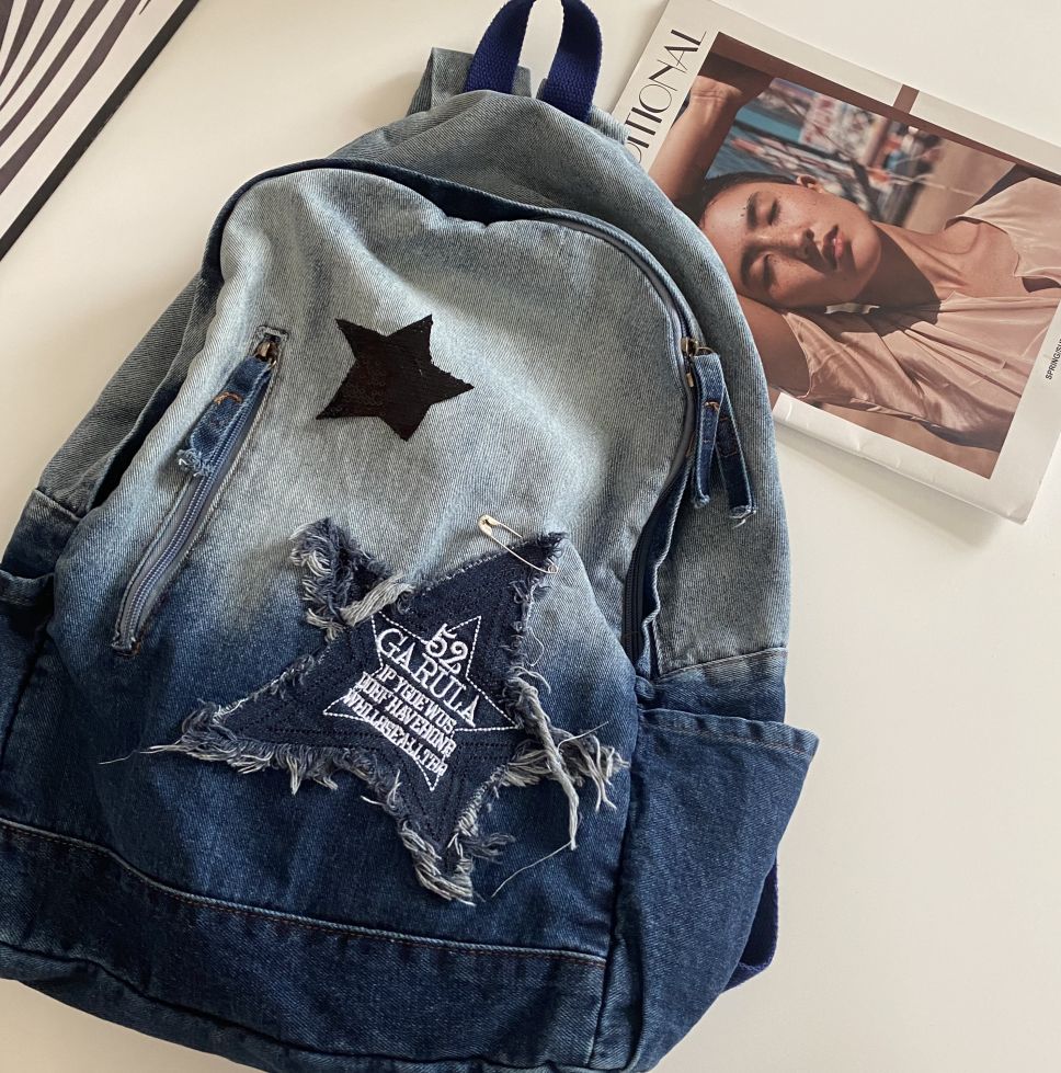 Large Capacity Antique Student Backpack