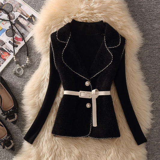 Women's Autumn And Winter Knitted Woolen Vest
